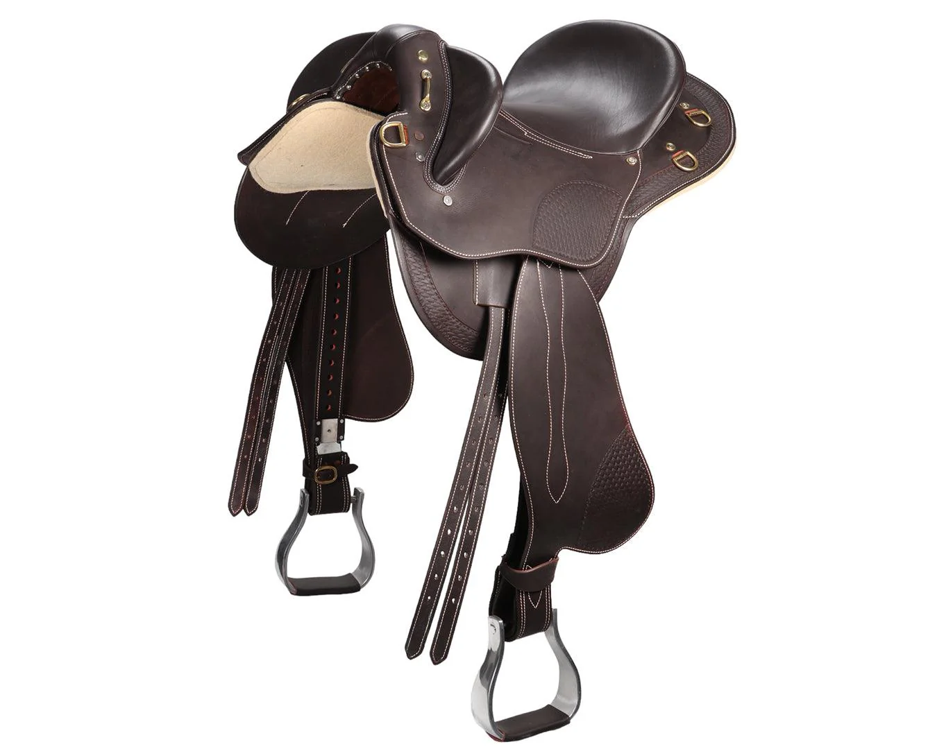 Ord River Campdraft Saddle With Adjustable Gullet - Image 2