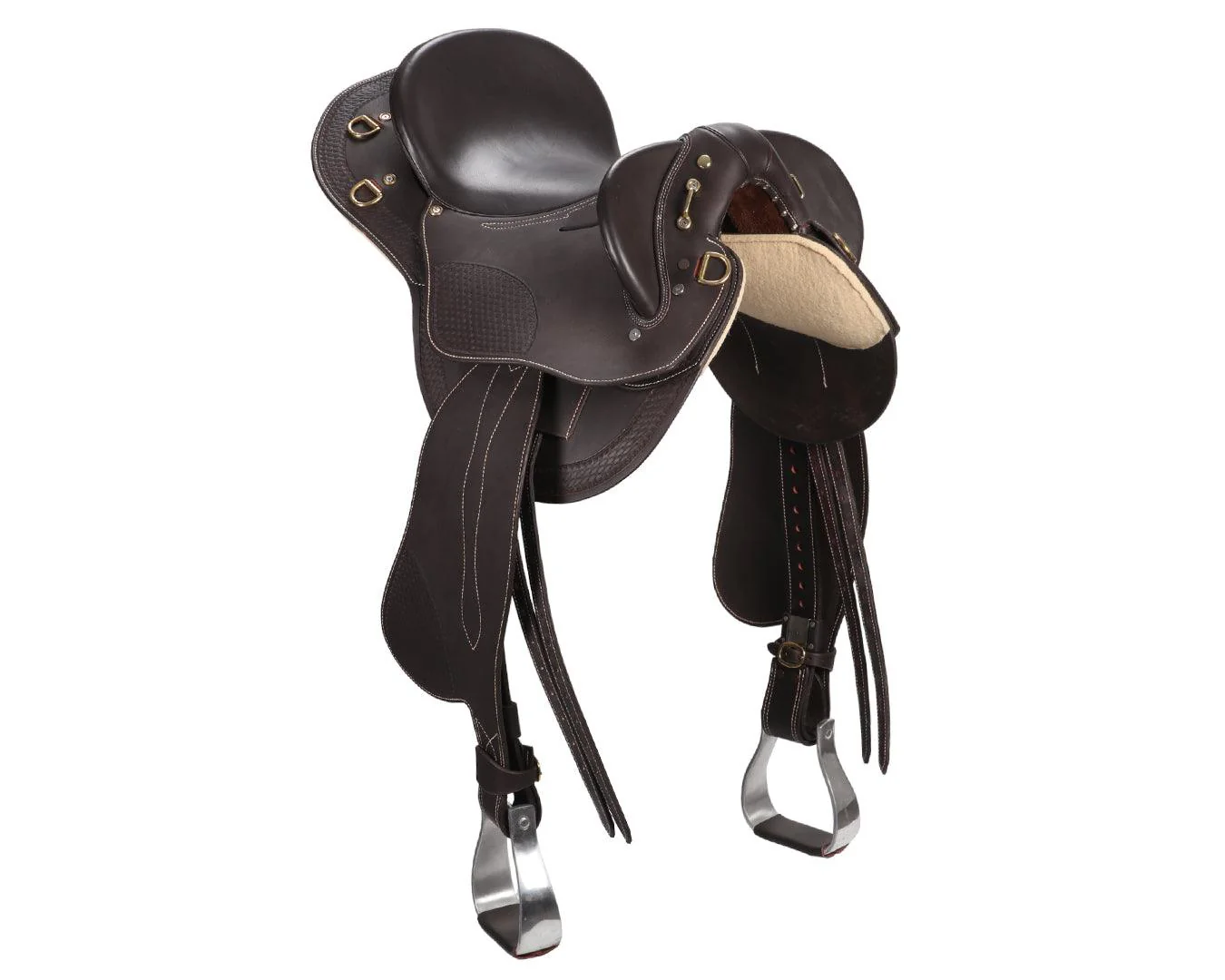 Ord River Campdraft Saddle With Adjustable Gullet - Image 4