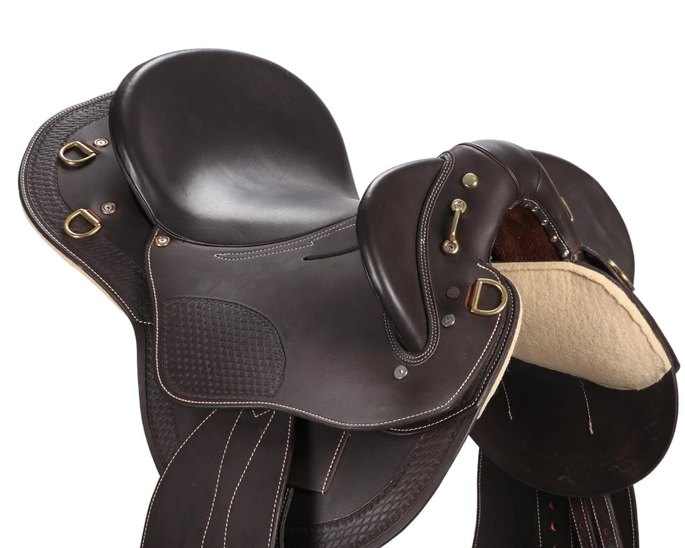 Ord River Campdraft Saddle With Adjustable Gullet - Image 5