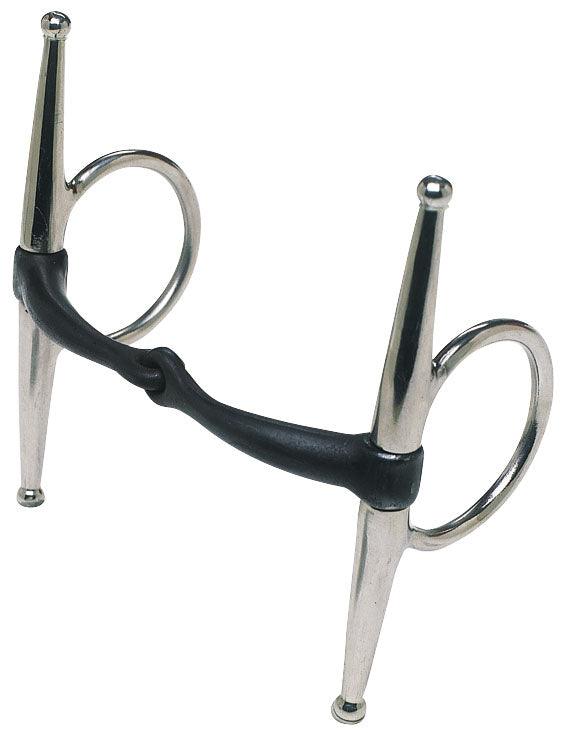 Oz Bitz Full Cheek Snaffle Bit with Sweet Iron Mouth