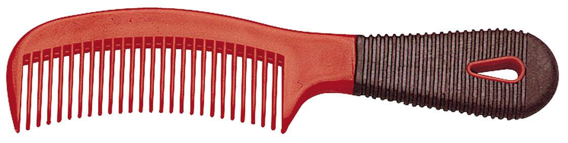 Plastic Comb w/Rubber Handle - Image 3