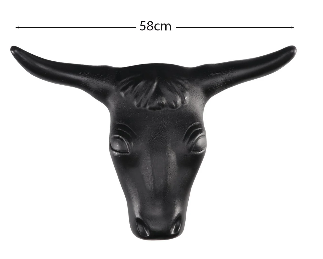 Plastic Steer Head With Prongs - Large - Image 4