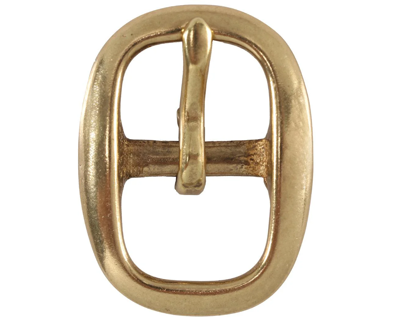 Polished Brass Swage Bridle Buckles