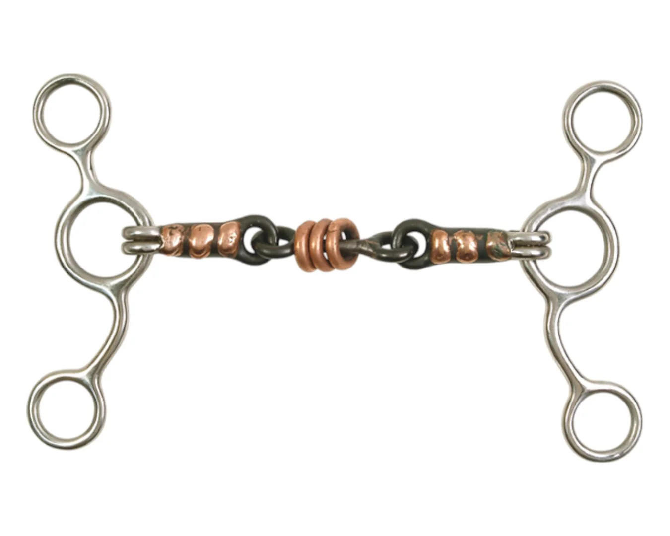 Pro-Trainer Snaffle Bit with Sweet Iron & Copper Mouth