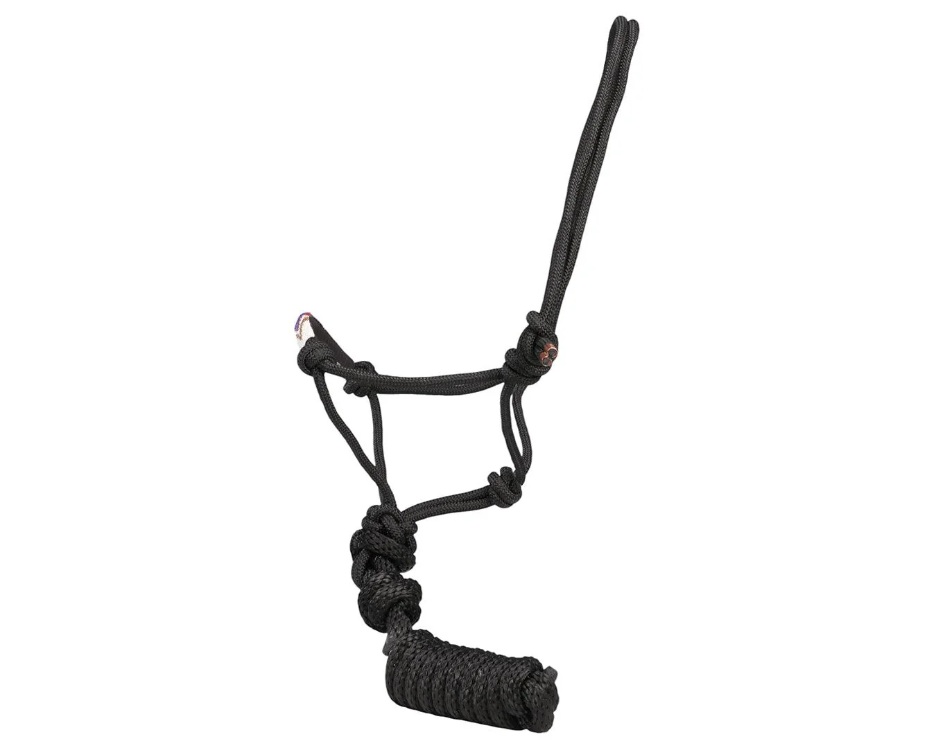 Professional's Choice Beaded Rope Halter with Lead - Image 2