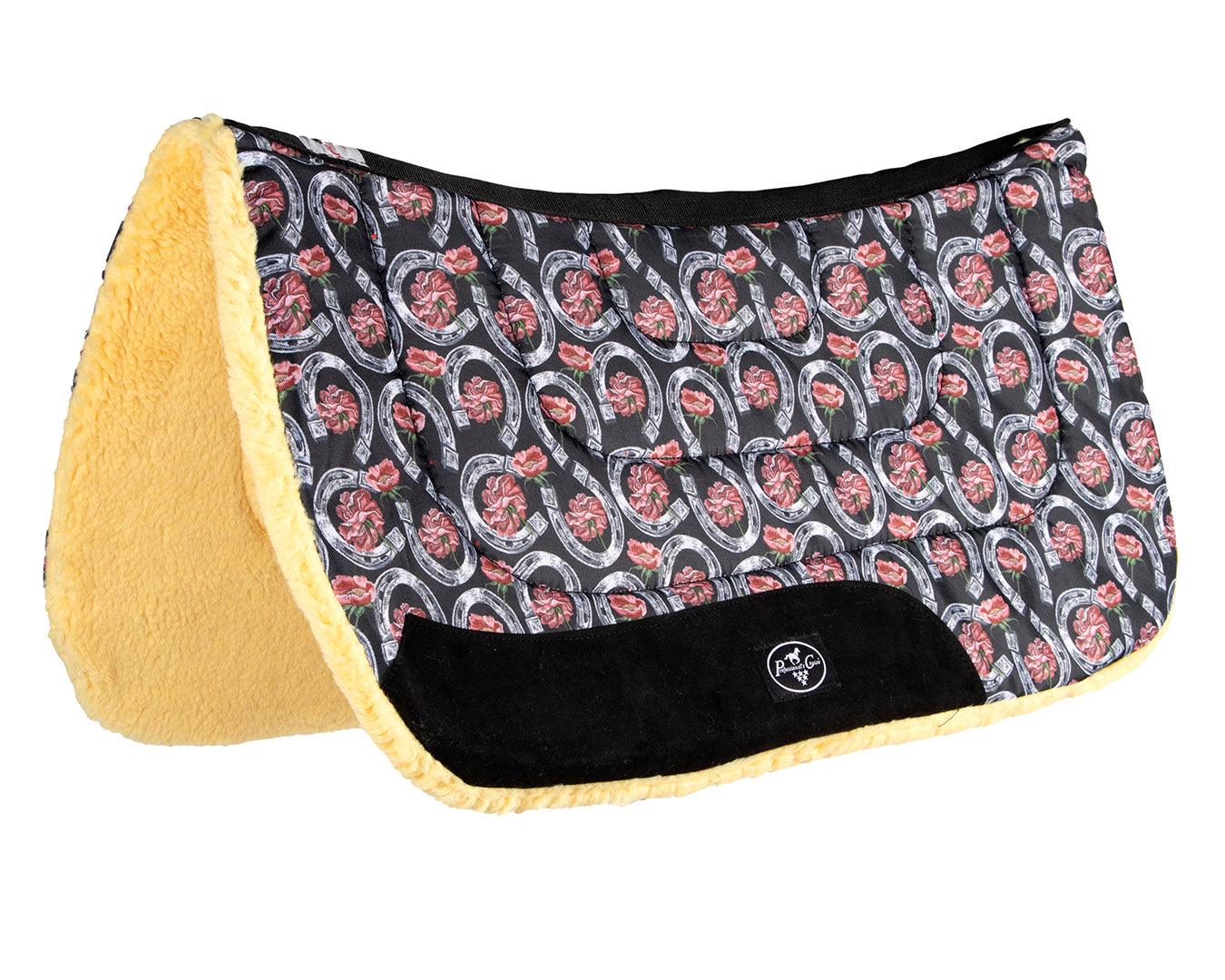Professional's Choice Contoured Work Saddle Pad - Horseshoe 31" x 32"