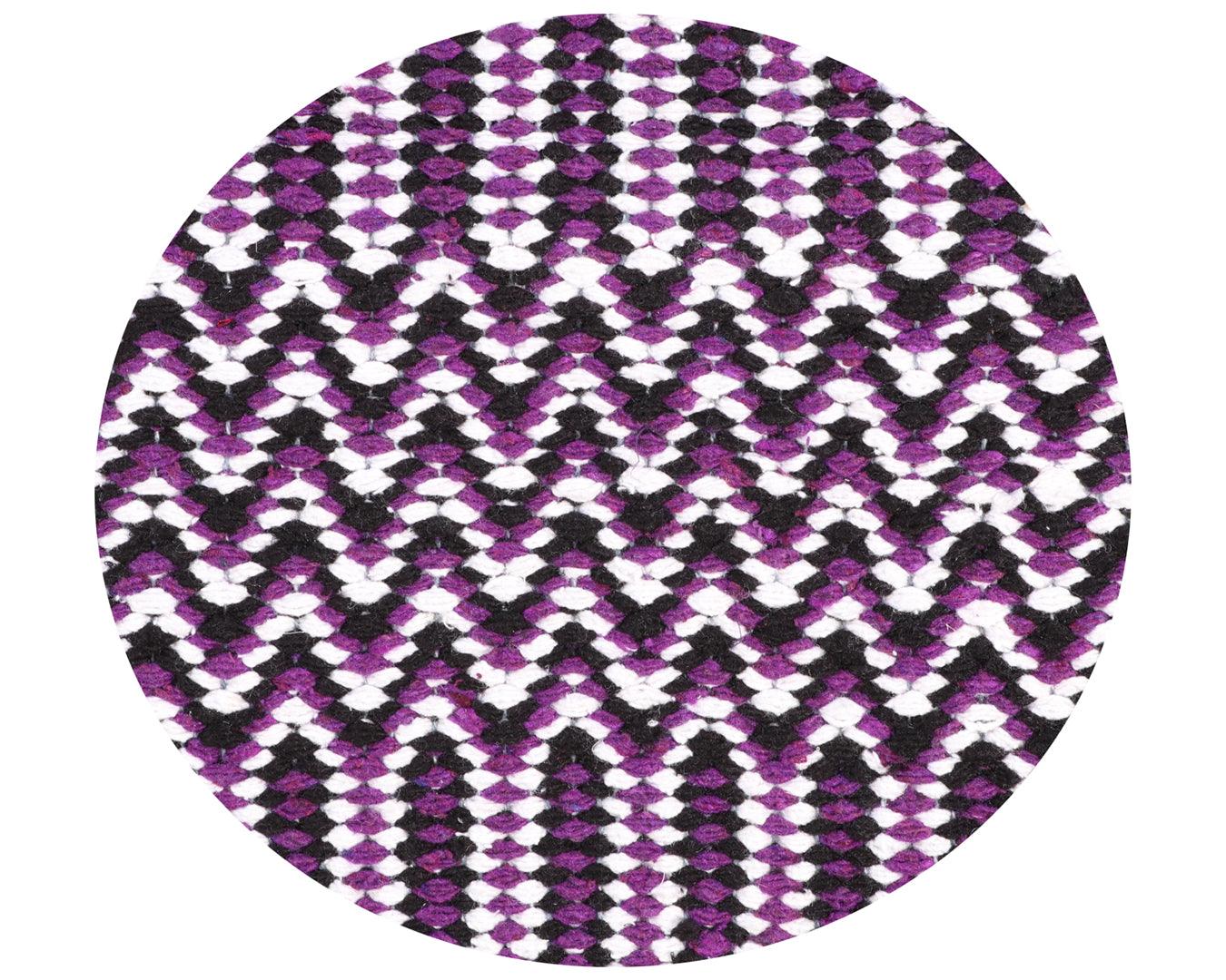 Professional's Choice Double Weave Saddle Blanket - Purple & Black 32" x 64" - Image 3