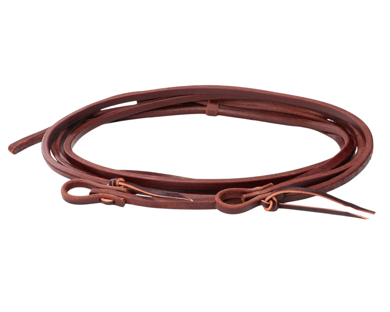 Professional's Choice Harness Leather Split Reins - Heavy Oil - Image 5