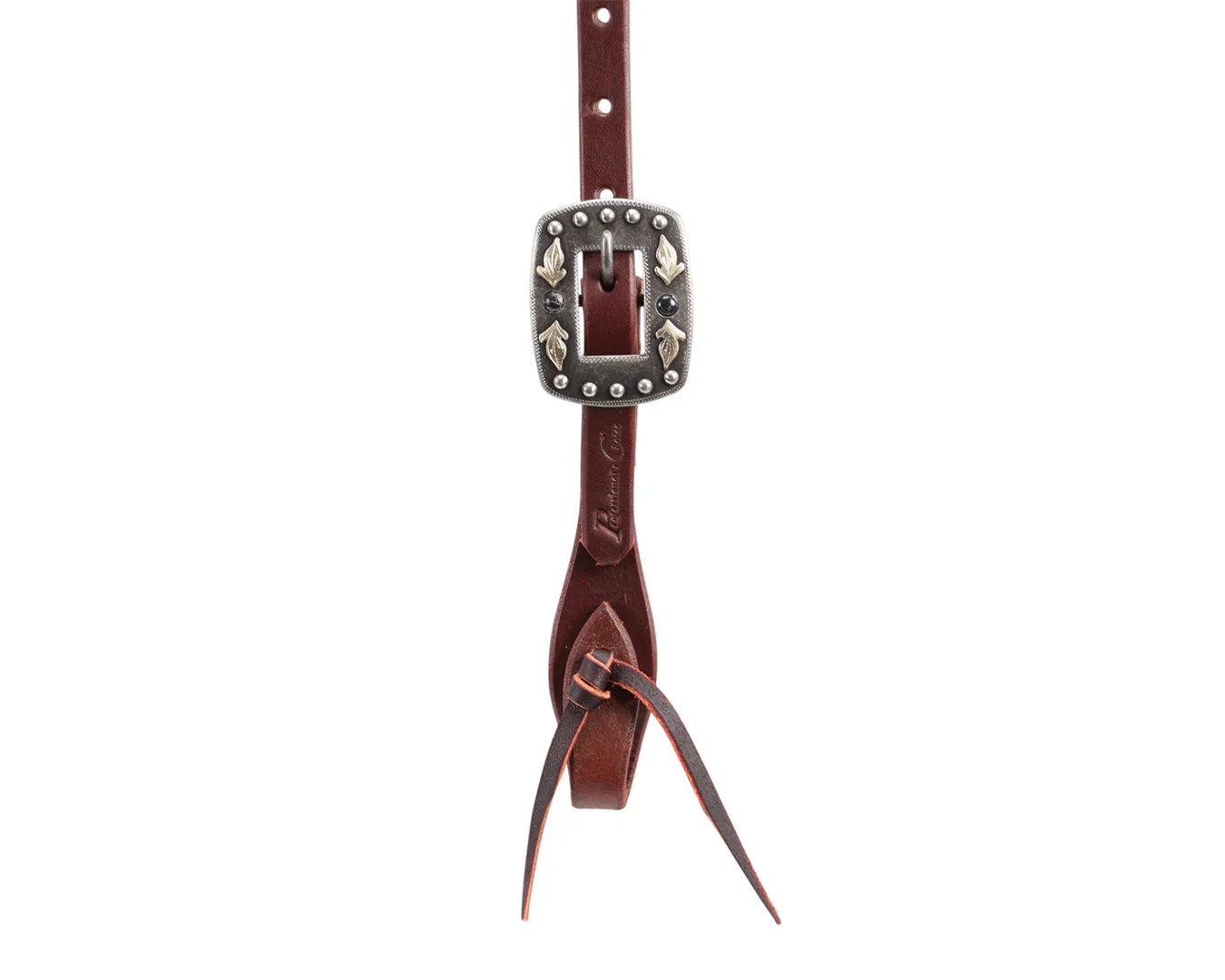 Professional's Choice Ranch Heavy 5/8" Headstall - Feather Buckle - Image 4