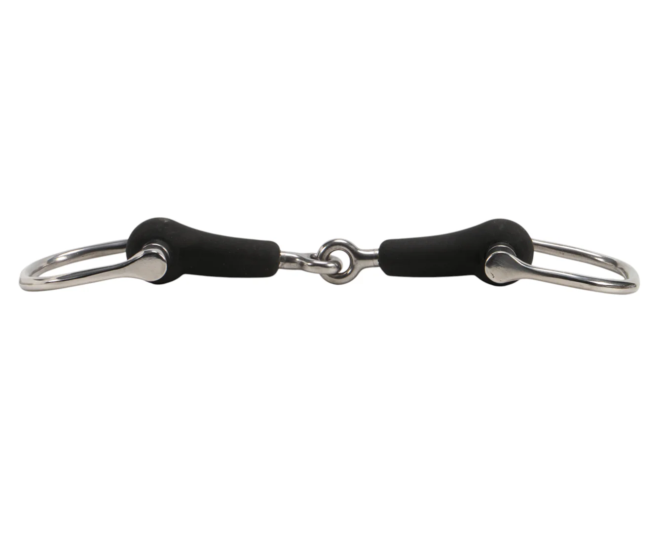Racing Dee Bit w/Rubber Covered Snaffle Mouth - Image 3