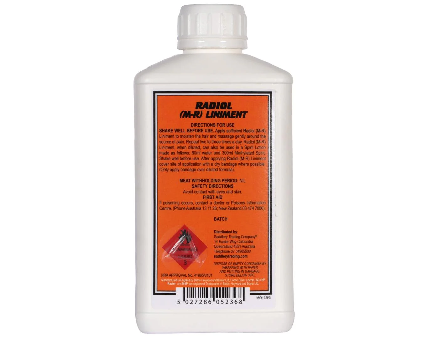 Battle Hayward & Bower Radiol Liniment (MR) - Image 2