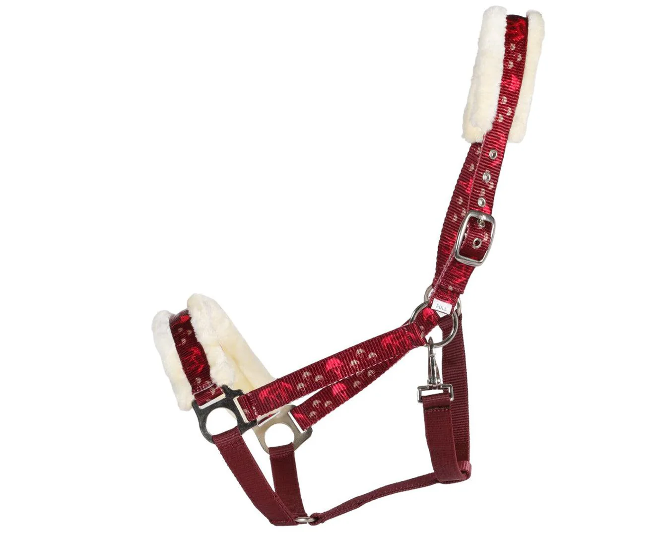Rancher Fleece Halter - Horses & Trees Pattern - Image 5