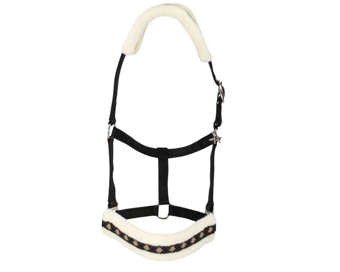 Rancher Fleece Lined Check Halter - Image 12
