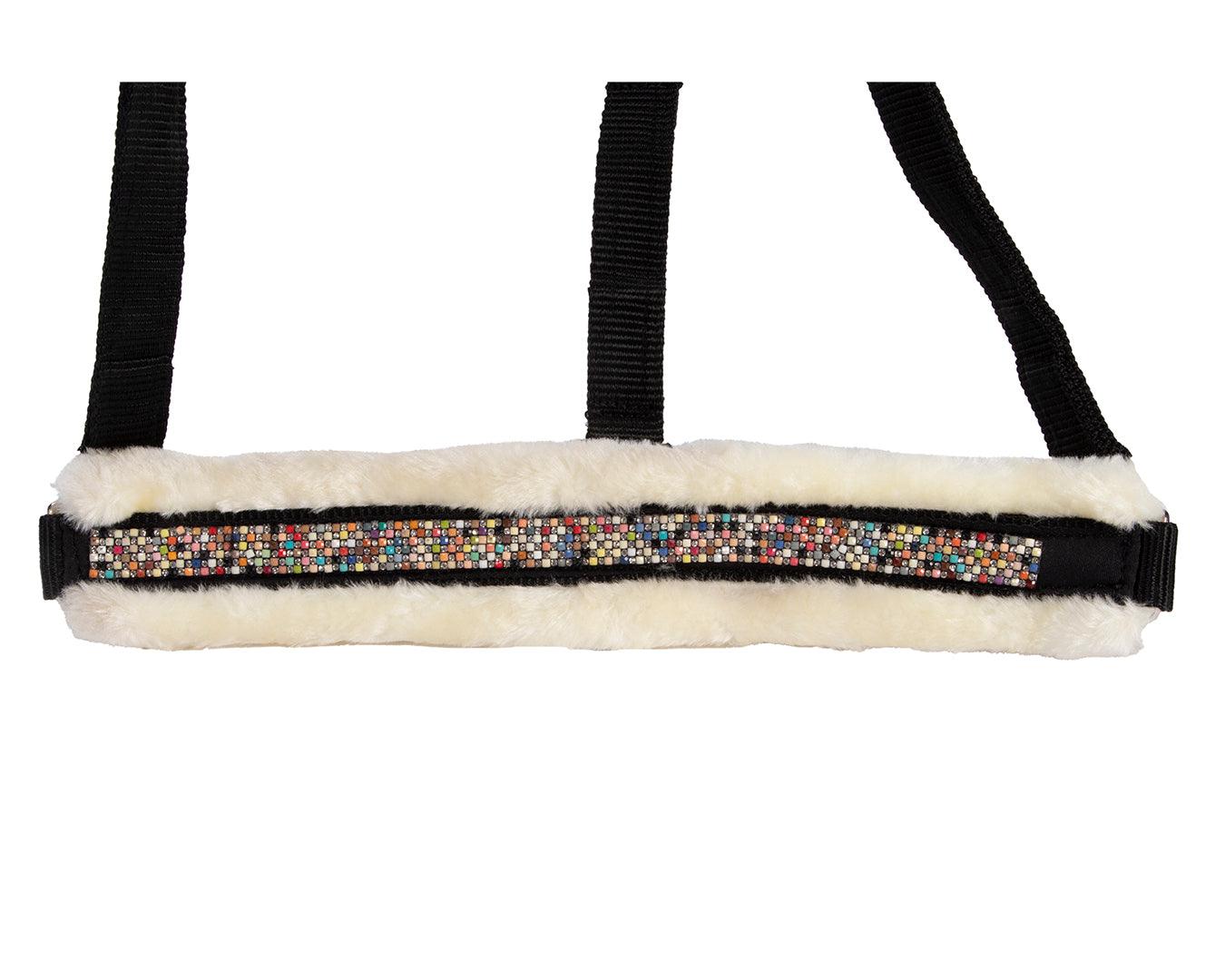 Rancher Fleece Padded Halter - Black - Image 2