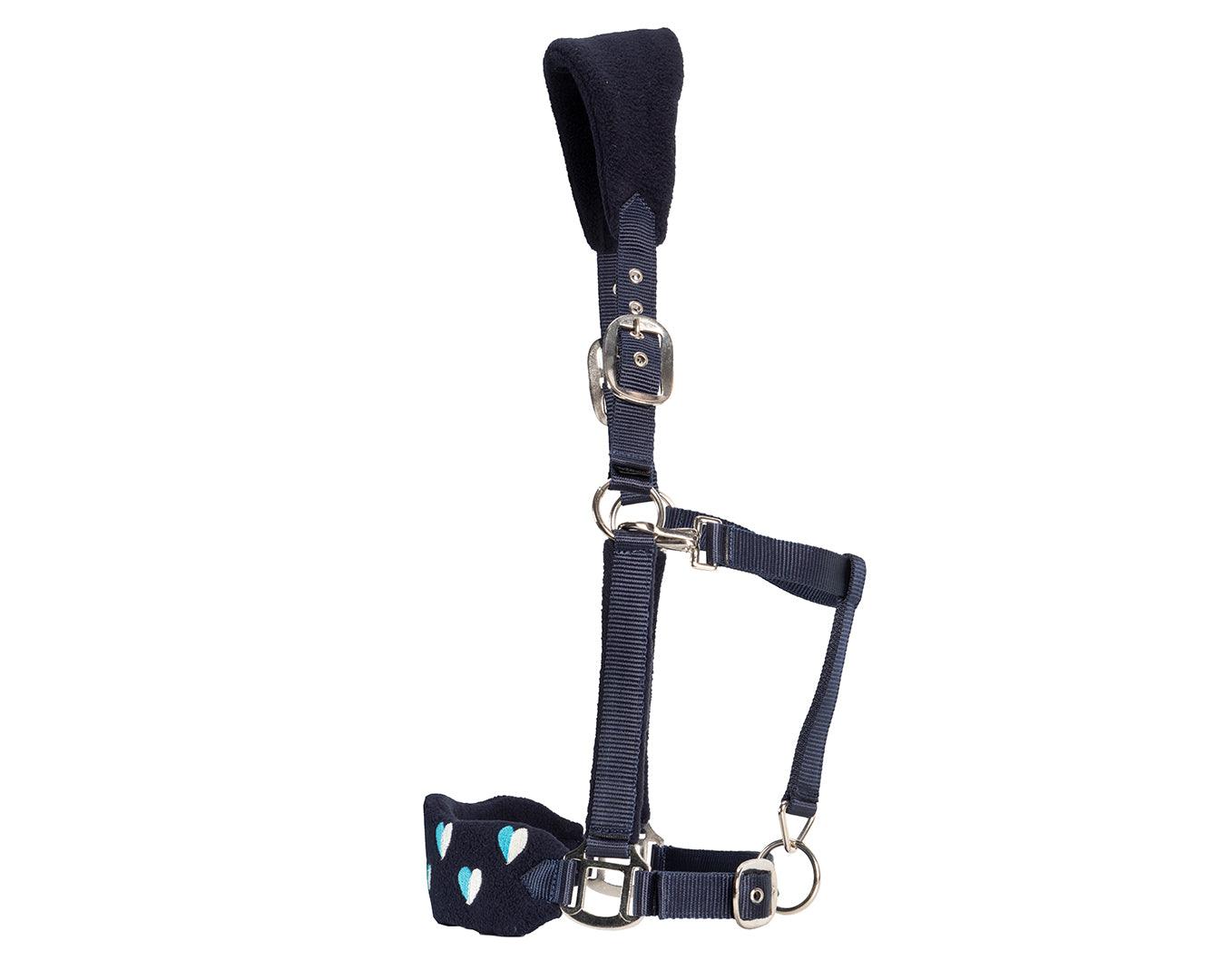 Rancher Fleece Padded Halter - Navy - Image 3