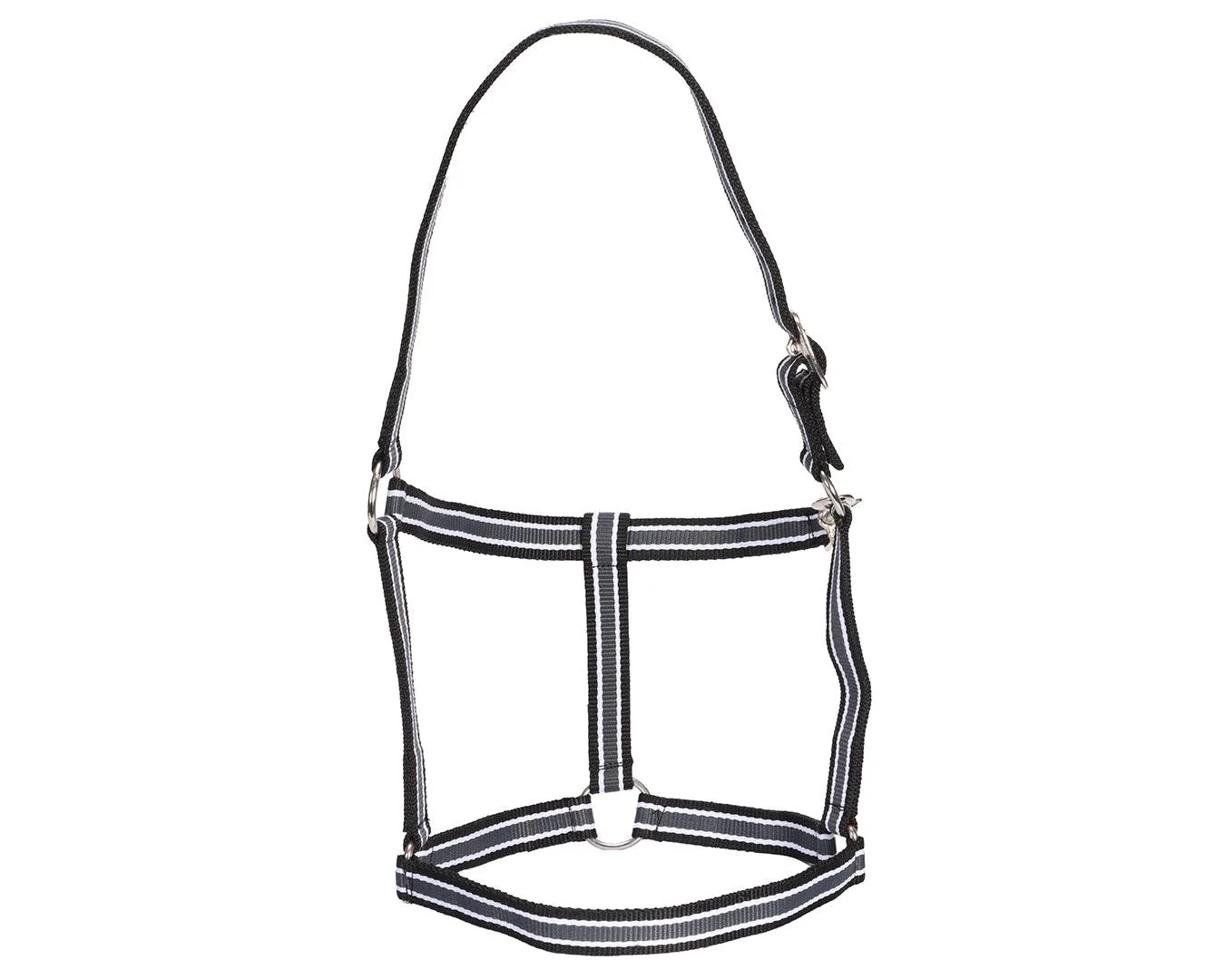 Rancher Striped Stable Nylon Halter - Image 3