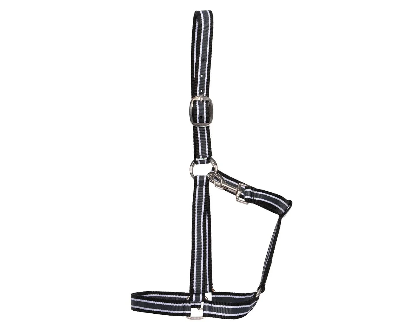 Rancher Striped Stable Nylon Halter - Image 4