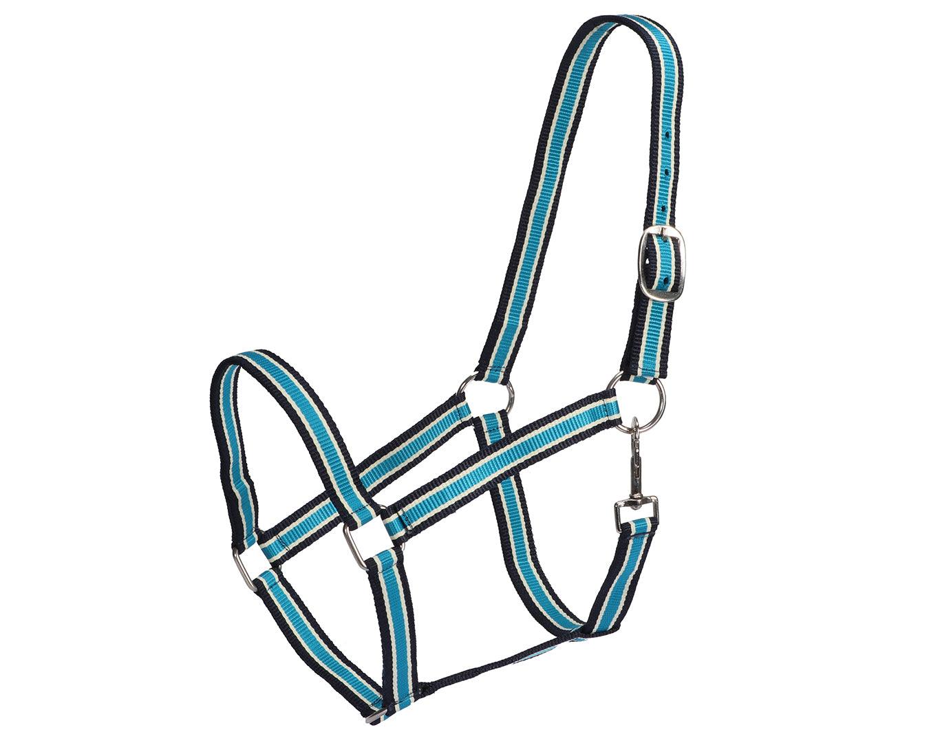 Rancher Striped Stable Nylon Halter - Image 5