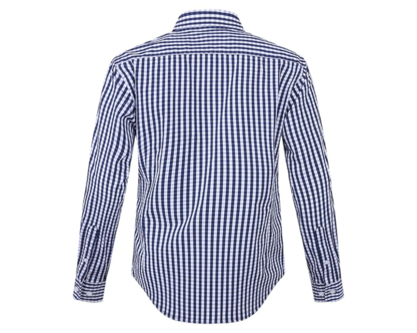 Ritemate Ladies Pilbara Check Shirt - Navy - Image 2