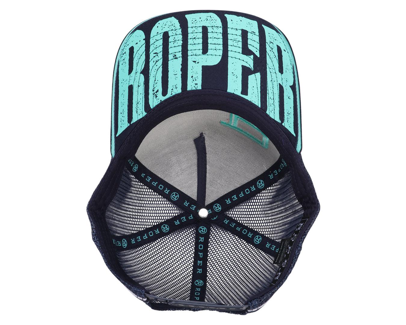 Roper Big Logo Trucker Cap - Image 5