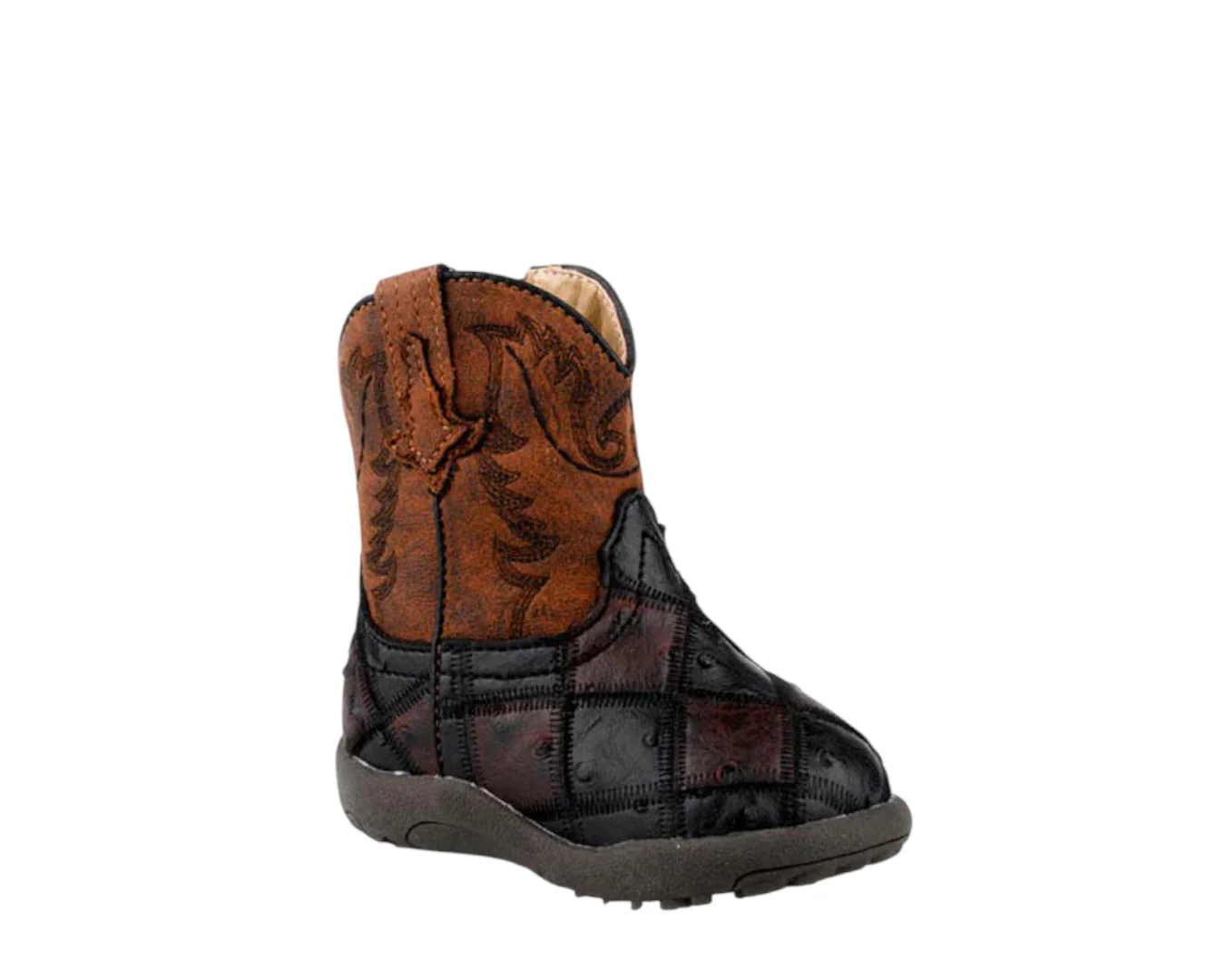 Roper Infant Cowbaby Bird Blocks Boots