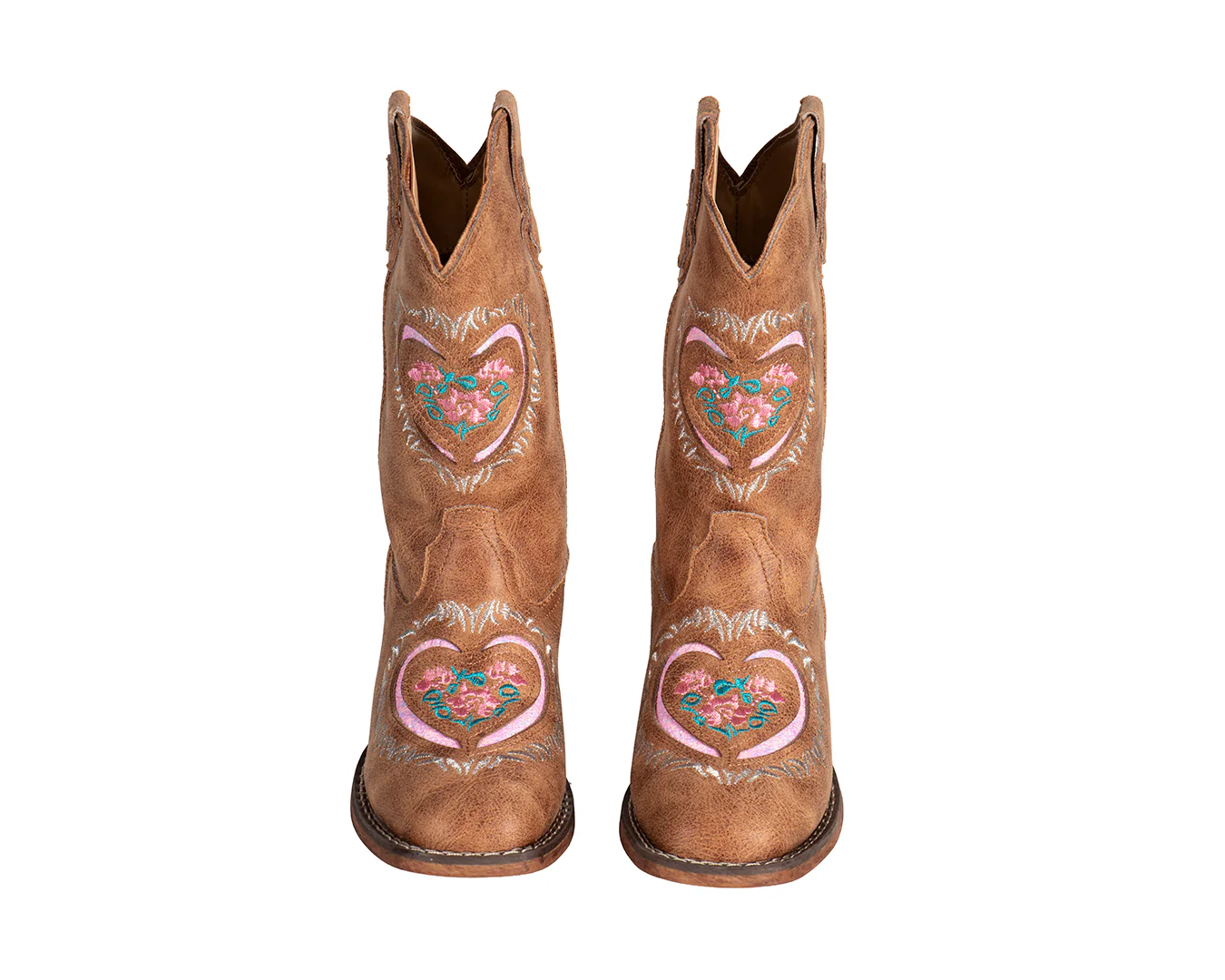 Roper Kids Heartful Brown Boot - Image 7