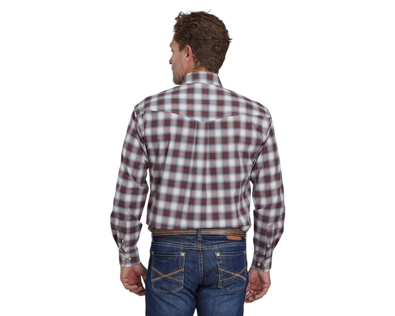 Roper Mens Amarillo Collection Plaid Shirt - Image 2