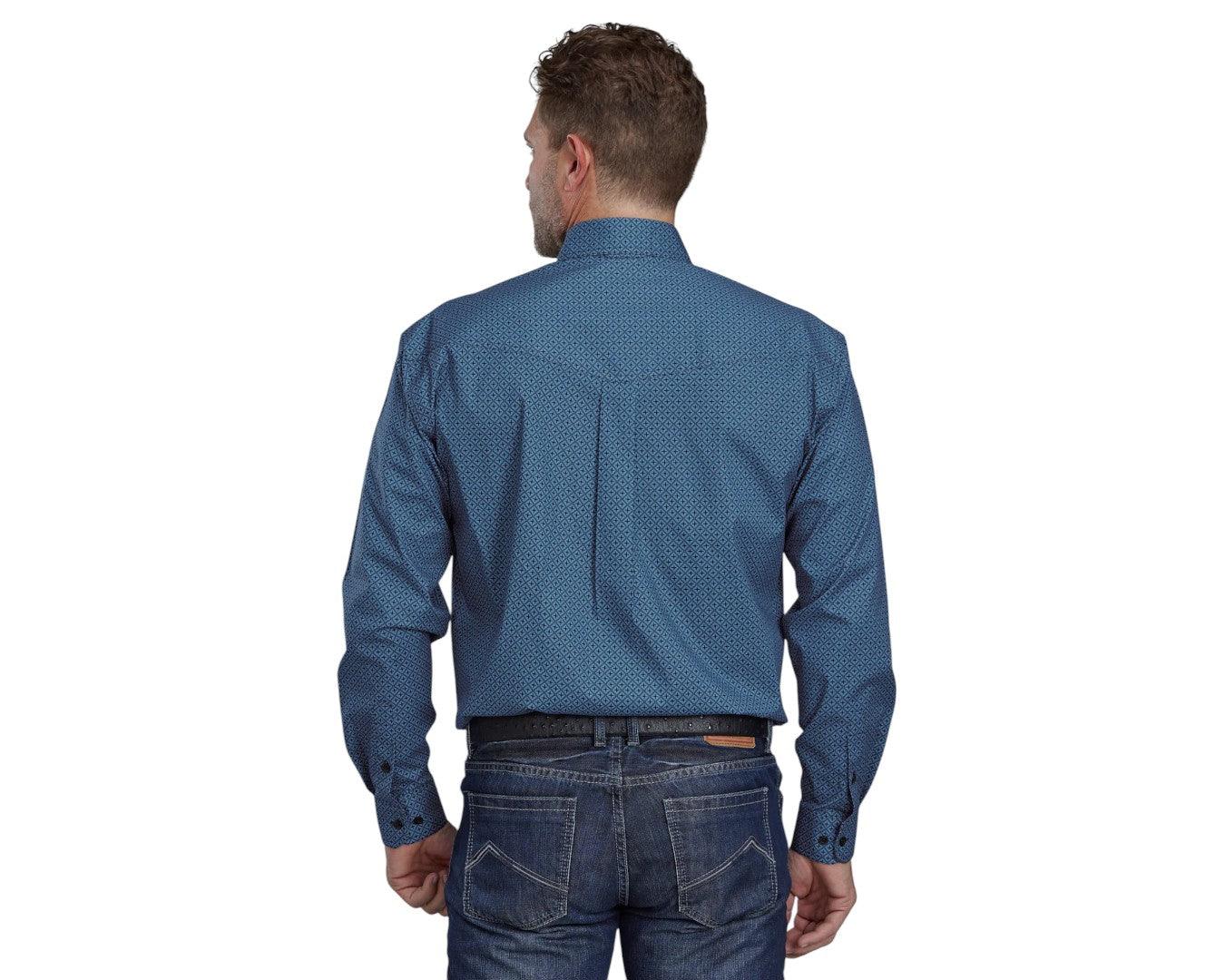 Roper Mens Amarillo Collection Print Shirt - Image 2