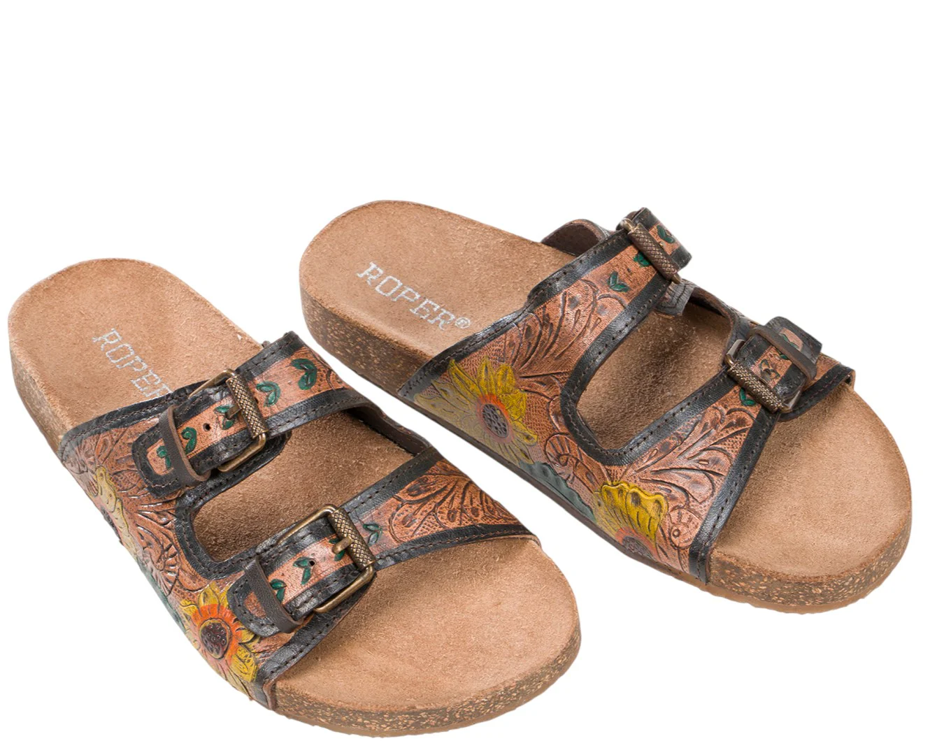 Roper Women's Desiree Tooled Sandals - Image 3
