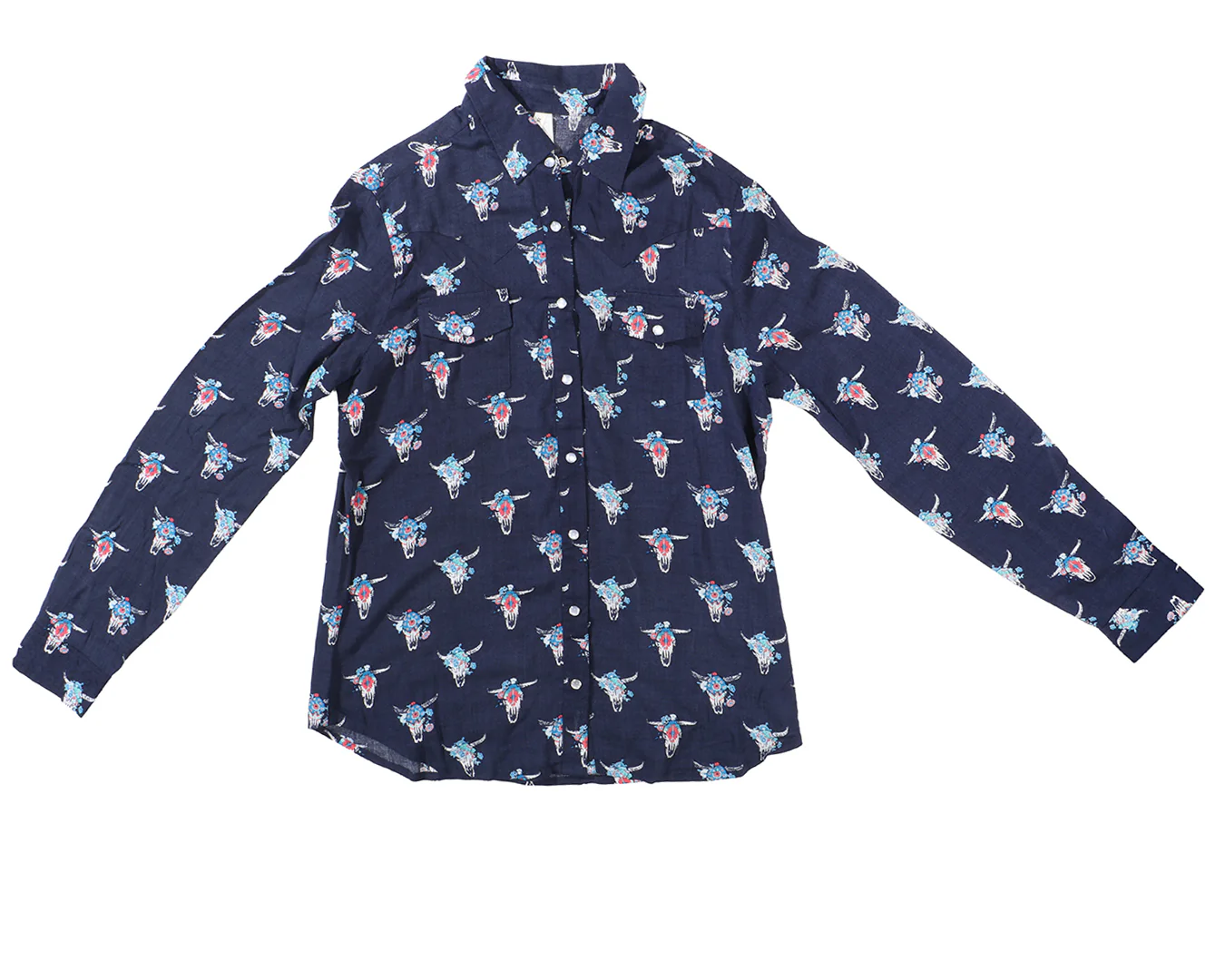 Roper Women's Five Star Collection Print Long Sleeve Shirt - Image 3