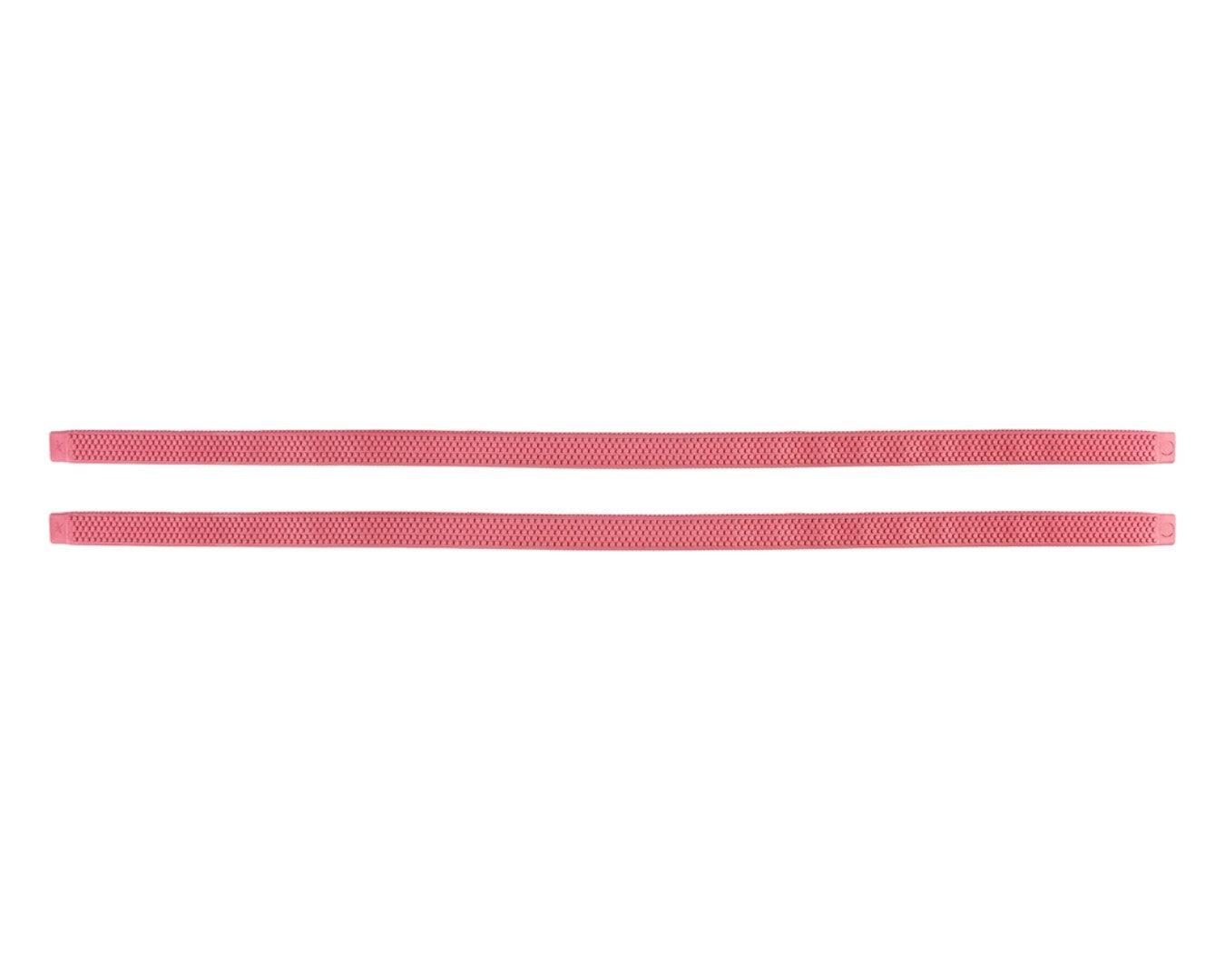 Rubber Rein Grips with Large Pimple - Pink 3/4" - Image 3