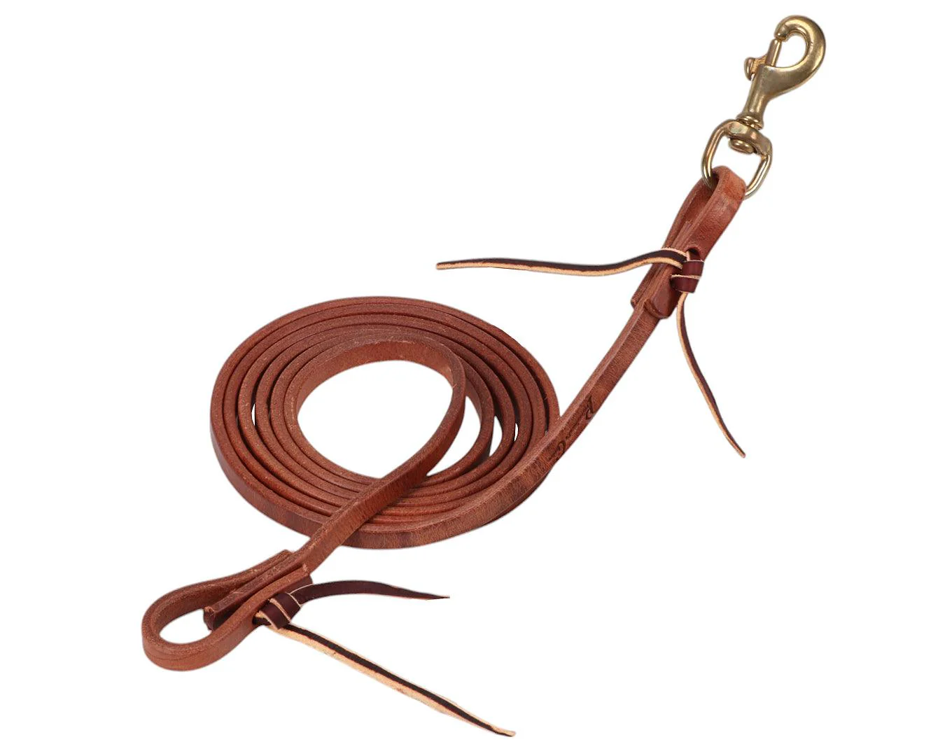 Professional's Choice Harness Leather Rein with Water Loops