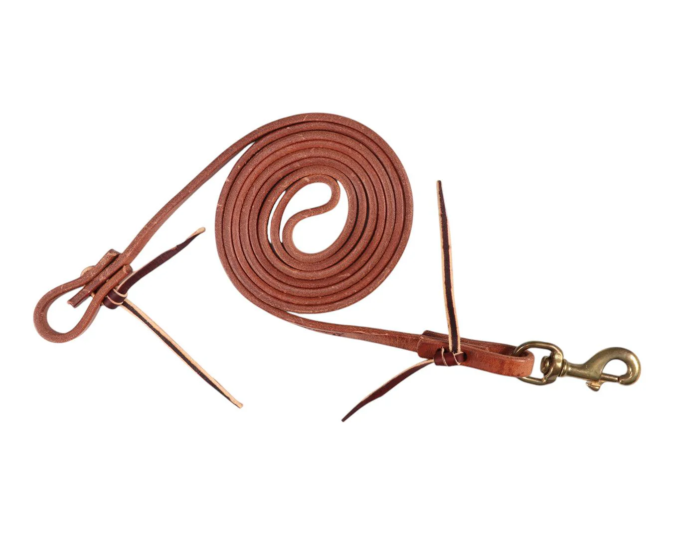 Professional's Choice Harness Leather Rein with Water Loops - Image 2