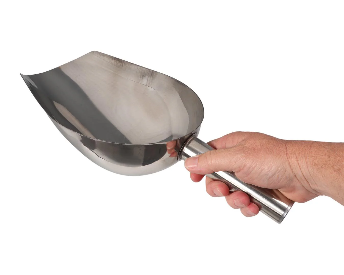 Showmaster Heavy Duty SS Feed Scoop - Image 3