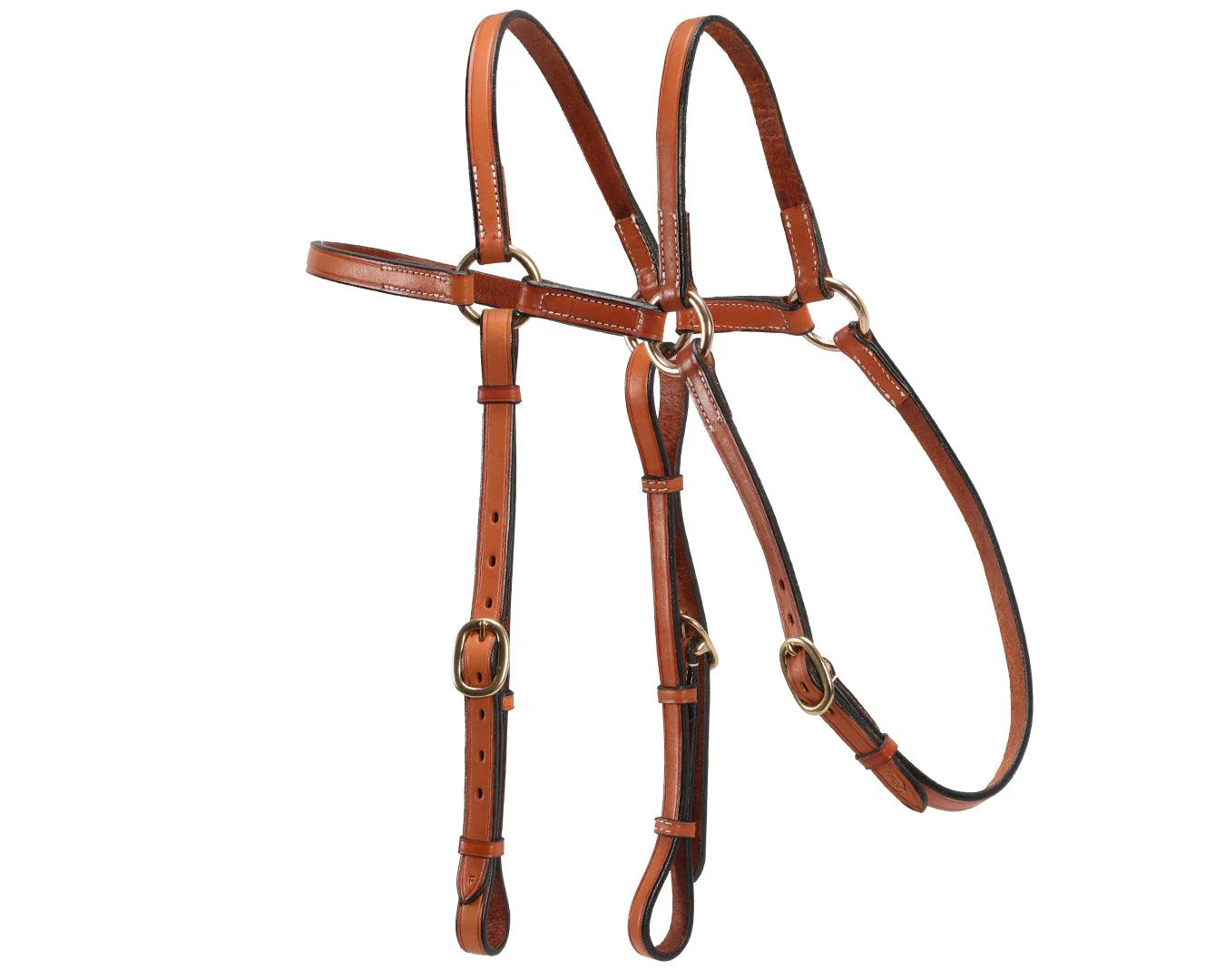 Fort Worth 5/8" Extended Barcoo Bridle Head - Image 3