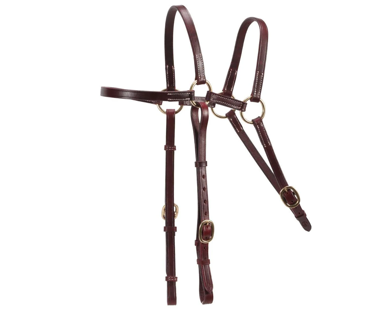 Fort Worth 5/8" Extended Barcoo Bridle Head - Image 7