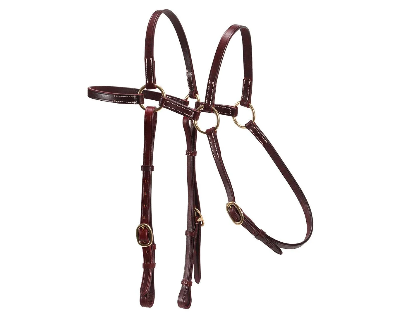 Fort Worth 5/8" Extended Barcoo Bridle Head - Image 9
