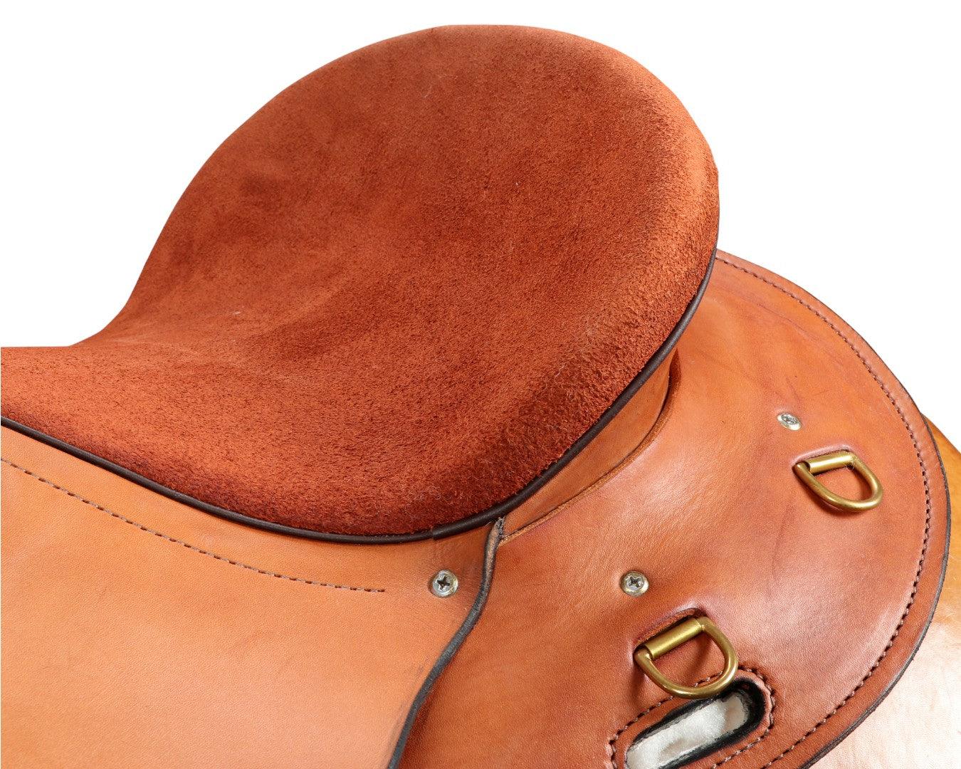 Sidney Hamilton Half Breed Saddle Roughout Seat - Image 4