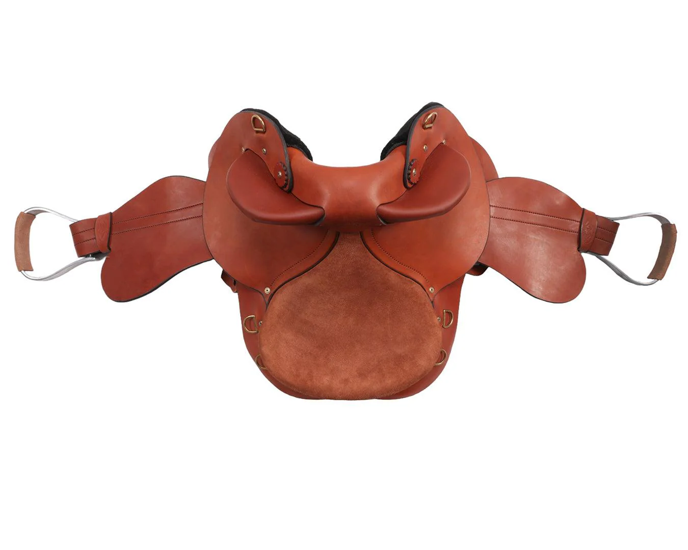 Sidney Hamilton Half Breed Youth Saddle 14" - Image 10