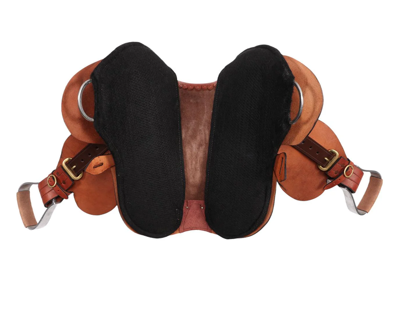 Sidney Hamilton Half Breed Youth Saddle 14" - Image 12