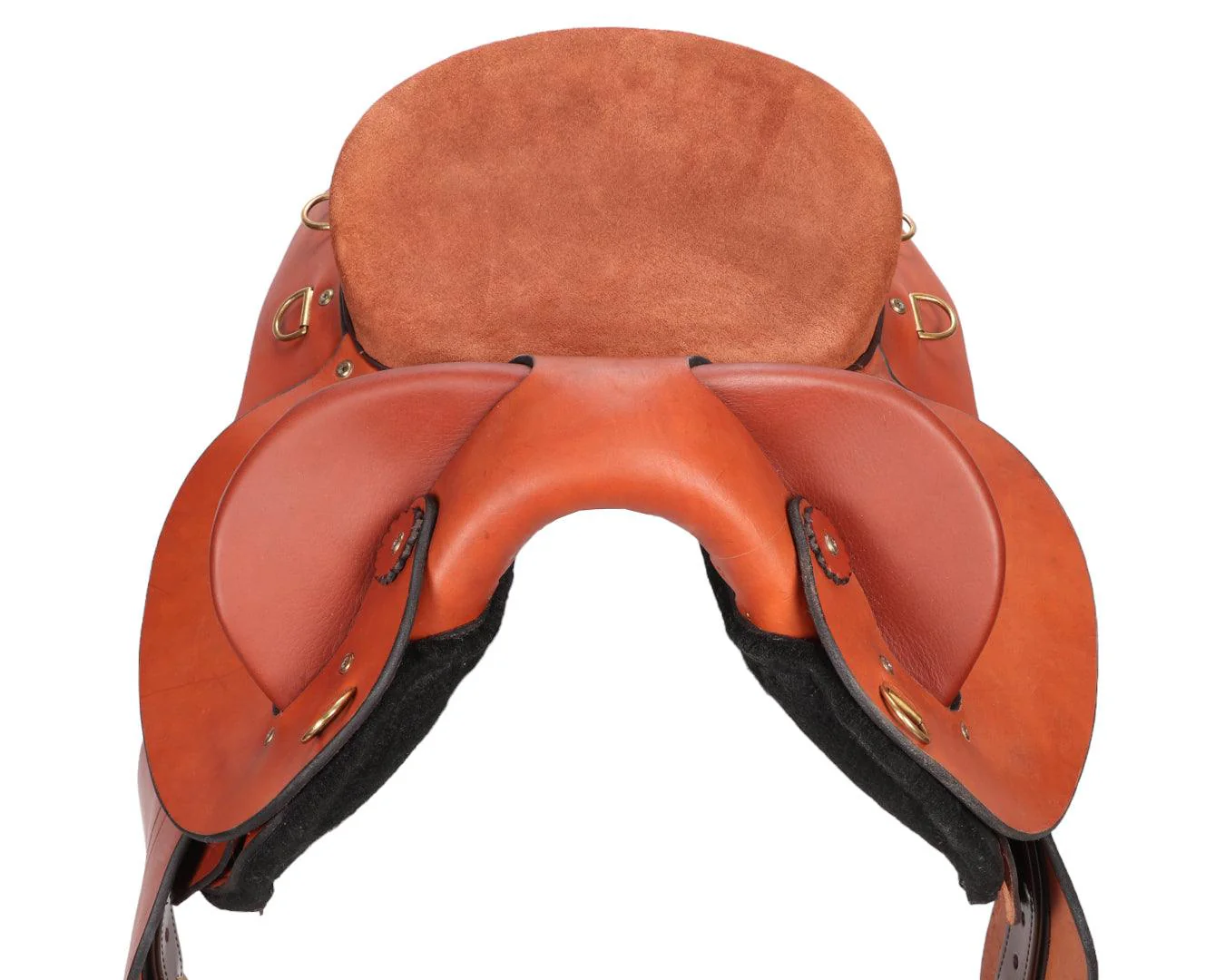 Sidney Hamilton Half Breed Youth Saddle 14" - Image 4