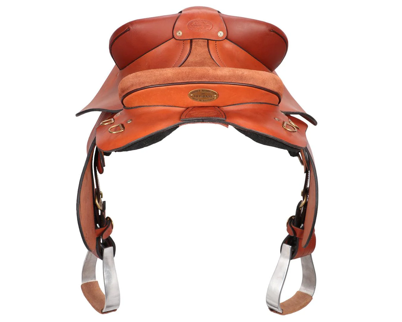 Sidney Hamilton Half Breed Youth Saddle 14" - Image 7