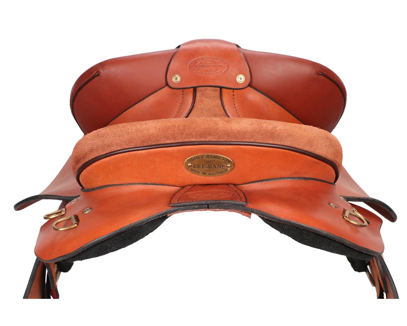 Sidney Hamilton Half Breed Youth Saddle 14" - Image 8