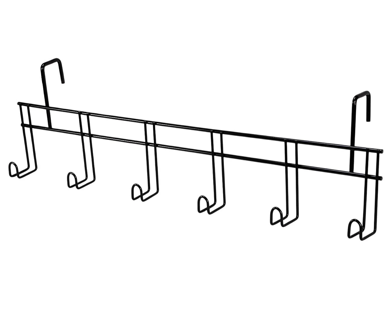 Six Hook Tack Rack with Over Wall Hanger