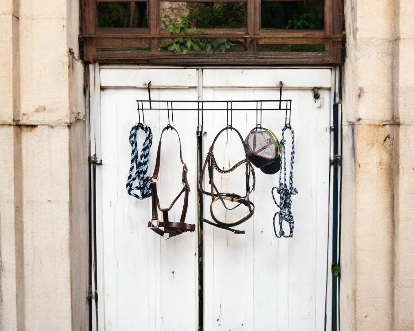 Six Hook Tack Rack with Over Wall Hanger - Image 4