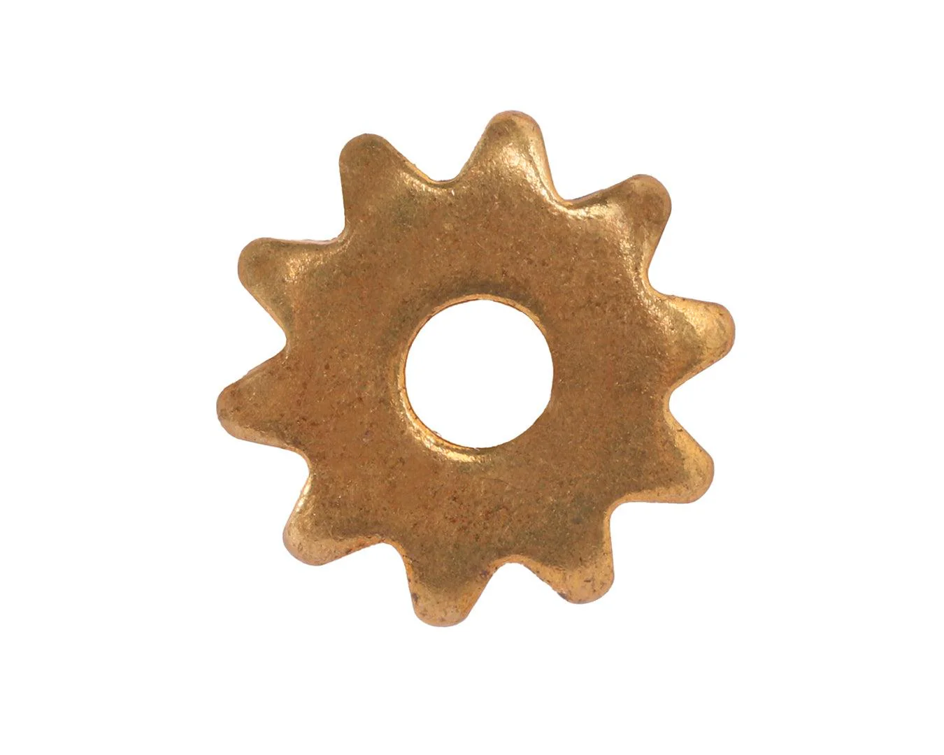 Small Brass Spur Rowels | 10 Points