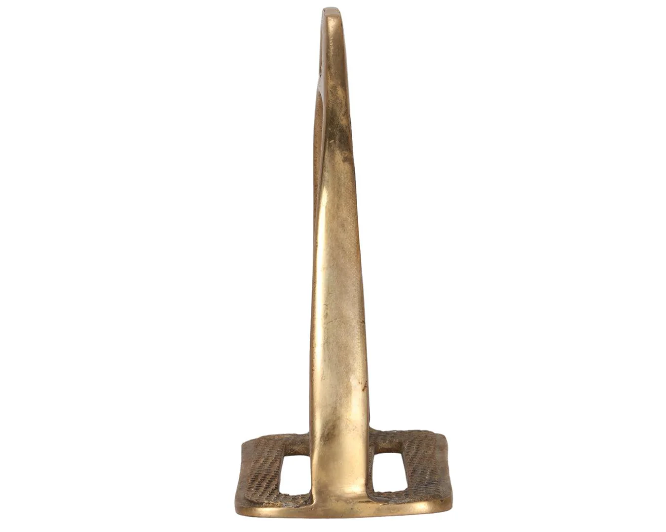 Solid Brass Four Bar Stirrups - Image 2