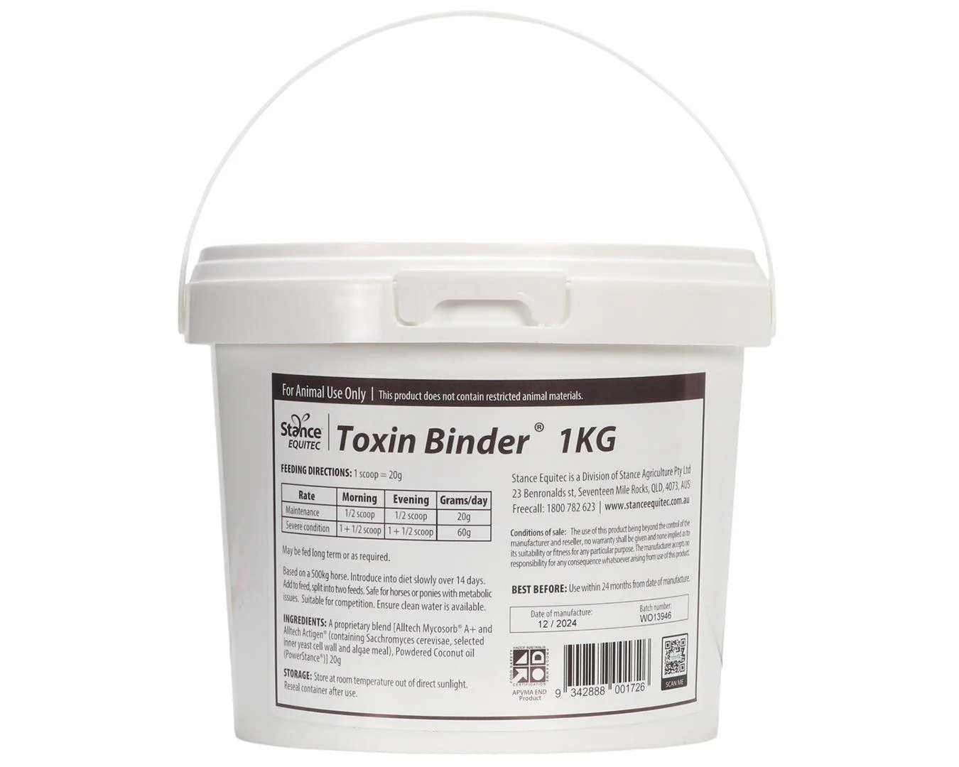 Stance Equitec Toxin Binder - Image 2