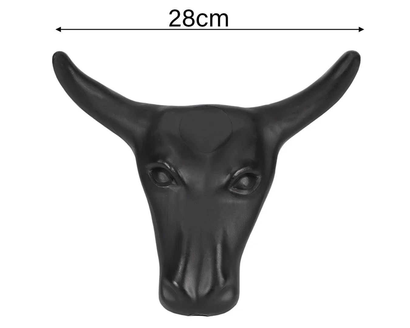Plastic Steer Head With Prongs - Small - Image 3
