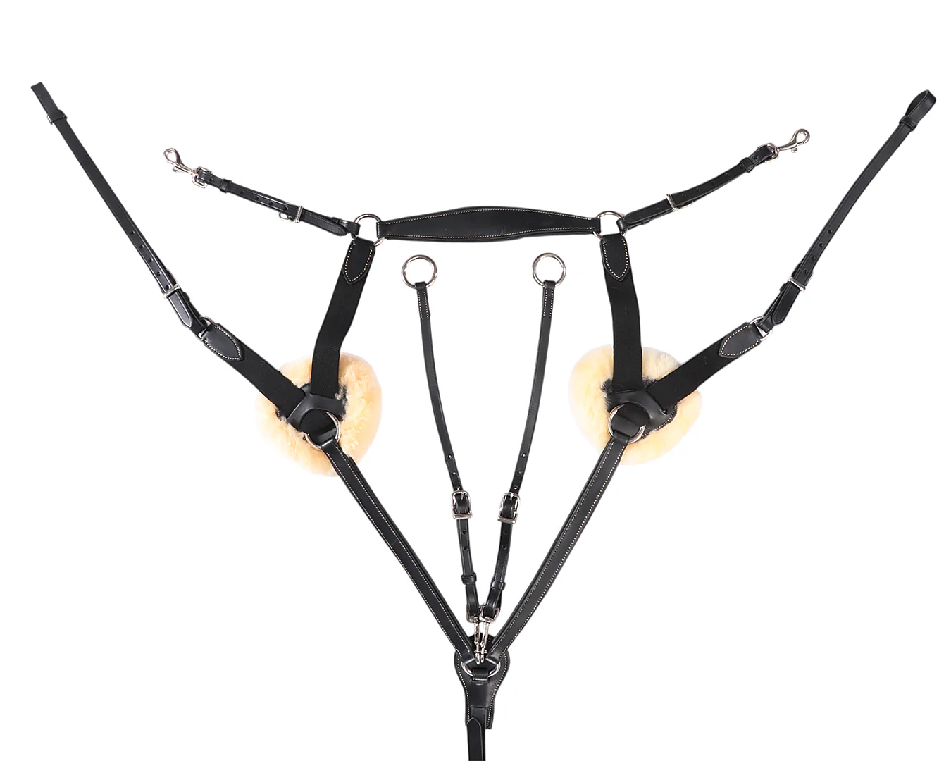 Sterling 5 Point Breastplate - Black - Image 2